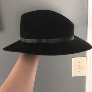 Black felt “cowboy” hat